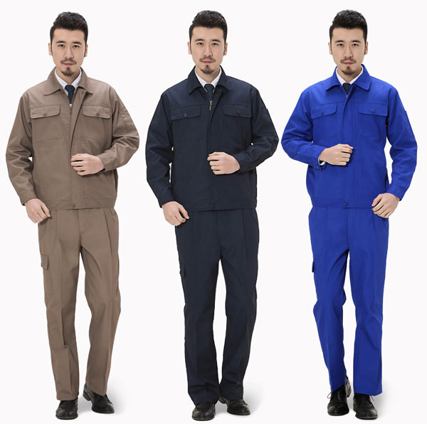 長袖工作服定做多色款式參考選擇圖